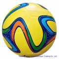 Yellow Color High Quality Rubber Sporting Football